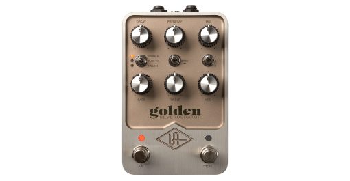 Universal Audio GOLDEN Reverberator Stereo Effects Pedal