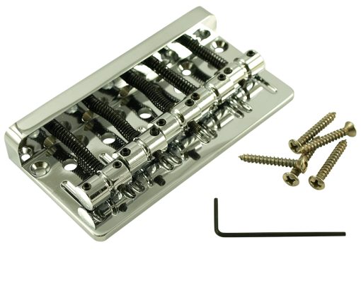WD GEB2015 C Standard Series 5 String Bass Bridge - Chrome
